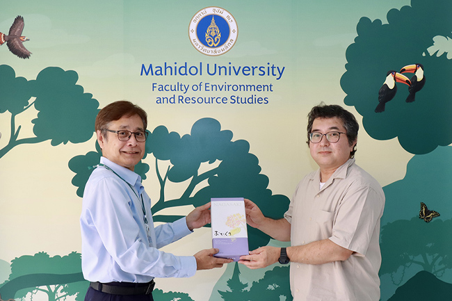MUEN received Prof.Hideki Nakayama from Nagasaki University, Japan