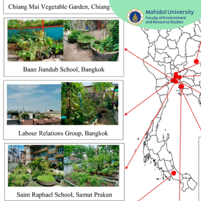 เกษตรในเมืองในประเทศไทย: ปัจจัยการยอมรับและแนวทางการสื่อสารเพื่อส่งเสริมการปฏิบัติในระยะยาว