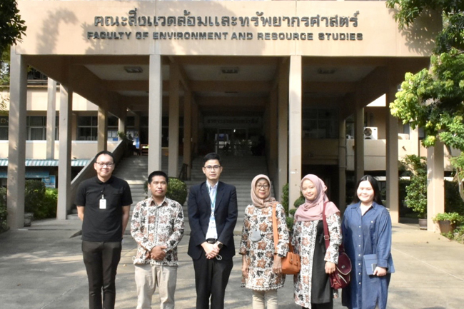 ต้อนรับคณะผู้บริหารจาก  Faculty of Fisheries and Marine, Universitas Airlangga, ประเทศอินโดนีเซีย